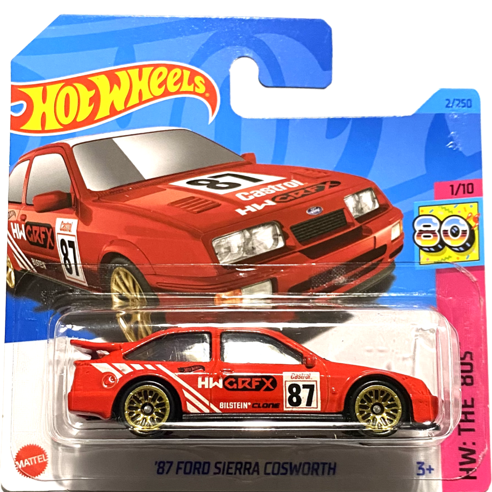 Машинка Hot Wheels '87 Ford Sierra Cosworth (2023 Базова - HW: The